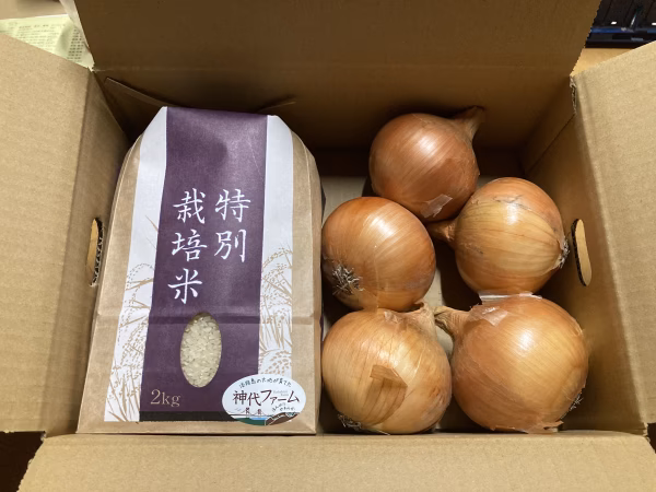 令和6年産　キヌヒカリと淡路島の玉ねぎのセット
