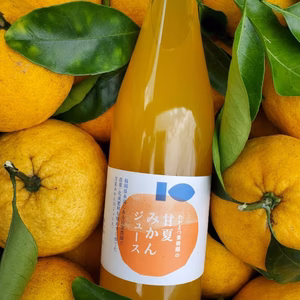素材そのままのピュアな味 甘夏みかんジュース 710ml 2本セット