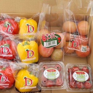 【お野菜ギフト】愛・ある・パプリカ×トマトセット【ご自宅用にも】