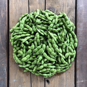 手摘みの枝豆