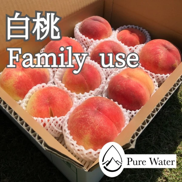 [ Family use ] 　ジュワッと果汁溢れる！　白桃