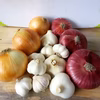 玉ねぎとにんにく(バラ)の詰合せ 5種