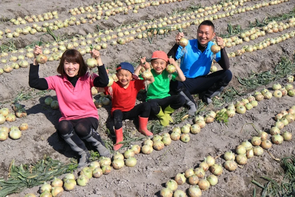 子どもたちが丸ごと食べれる♪春の新たまねぎ 淡路島野口ファーム