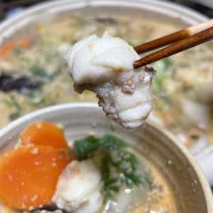 【これぞアンコウ鍋！】たっぷりの身と、肝200g！