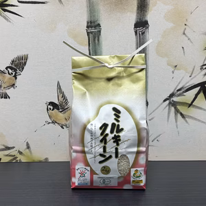 有機JAS(転換期間中)・令和6年産ミルキークイーン白米2kg