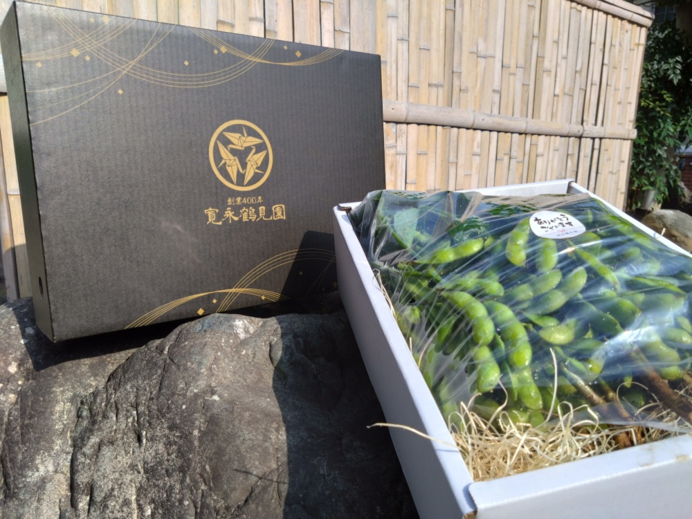 最高糖度40度オーバー】大切な人へ最高の贈り物約1kg『千年えだまめ