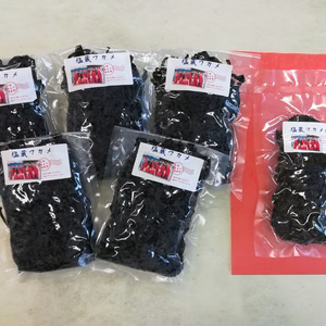 塩蔵ワカメ200g入5個セット(中芯200gオマケ付)