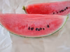 皮のふちまでシャリシャリ甘い！にしまるスイカ(小玉西瓜)　