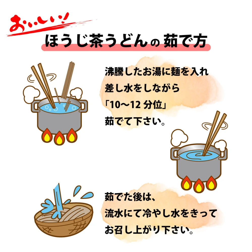 猿島茶そばとほうじ茶うどんセット　松田製茶　猿島茶　はじめて輸出されたお茶