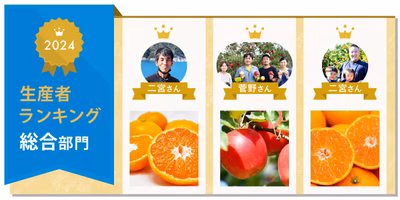 【総合部門】2024生産者ランキングを発表🎉