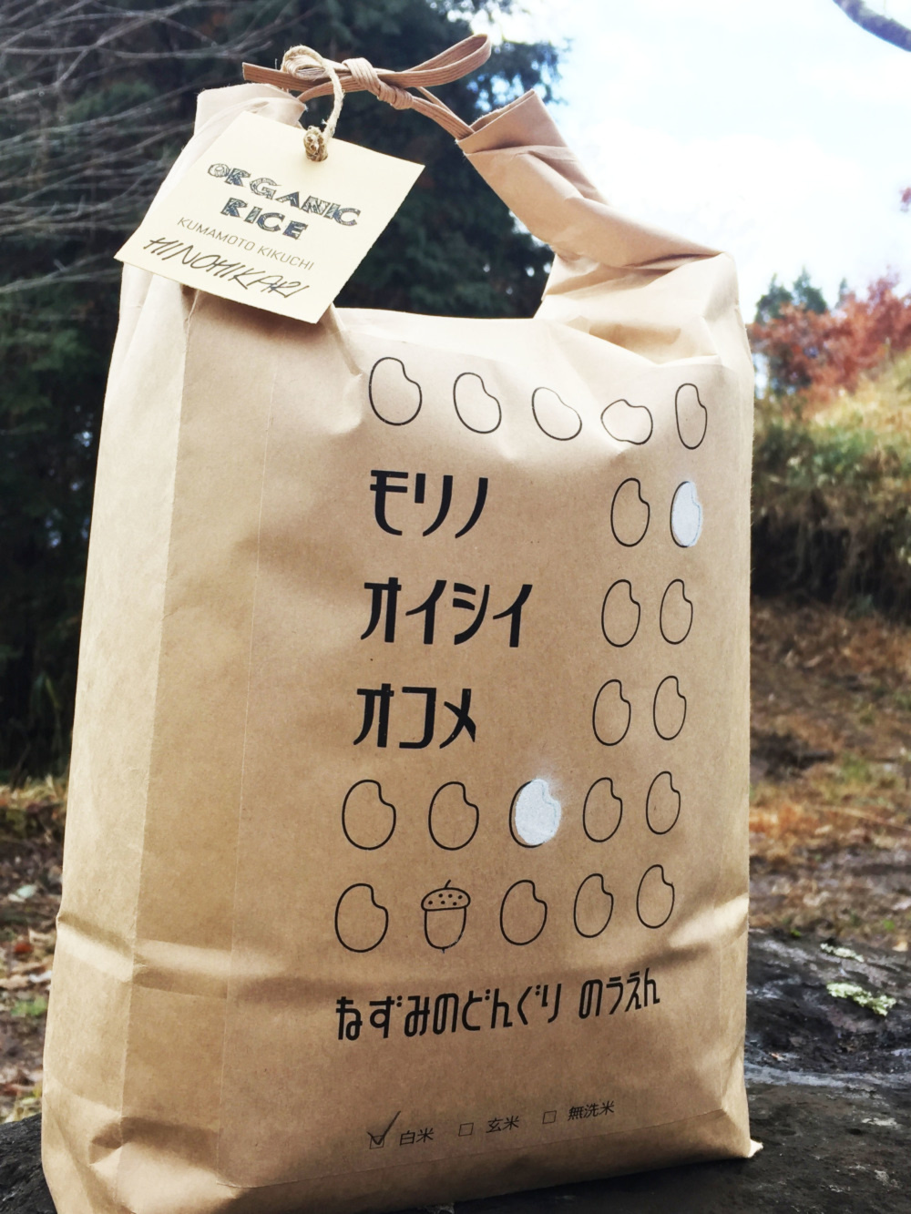 無農薬有機栽培 ひのひかり5kg モリノオイシイオコメ 今だけプレゼント付 農家漁師から産地直送の通販 ポケットマルシェ