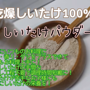 【送料無料】しいたけパウダー100ｇ
