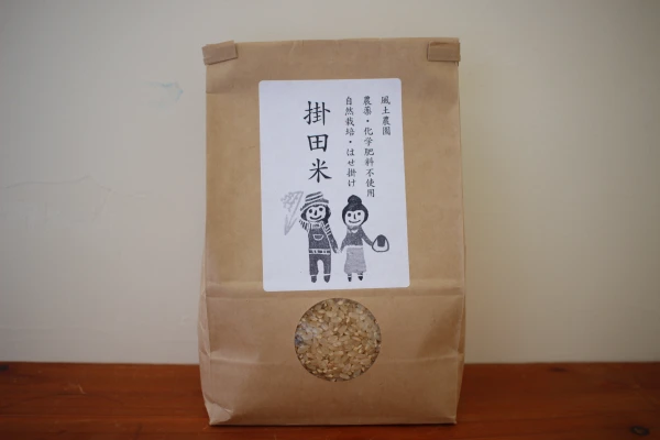 幻のお米！『自然栽培米ササシグレ玄米』掛田米！