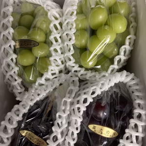 3種ぶどう食べ比べセット！　超希少新品種富士の輝き、マスカットノアール、シャイン