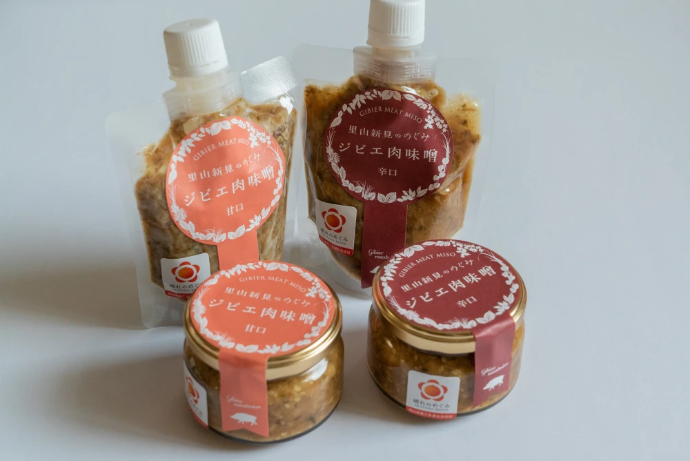 里山新見のめぐみ　ジビエ肉味噌