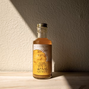 【次百農場　謹製】　ジンジャーシロップ　180ml