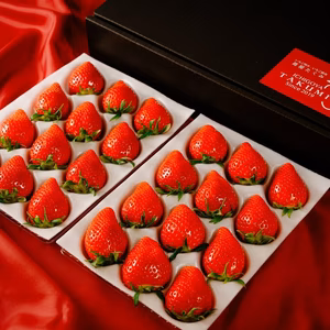 群馬県やよいひめ（いちご）約400gｘ2シート 群馬県いちご品評会最高金賞受賞