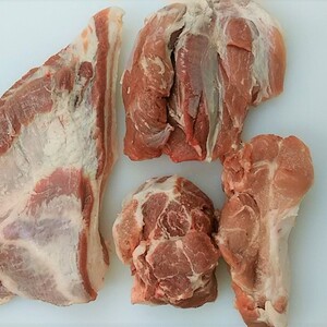 【訳あり品】カレーシチュー適品 半端肉詰め合わせ約2ｋg WLD三元交配豚