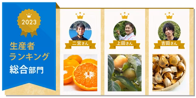 【総合部門】2023生産者ランキングを発表🎉
