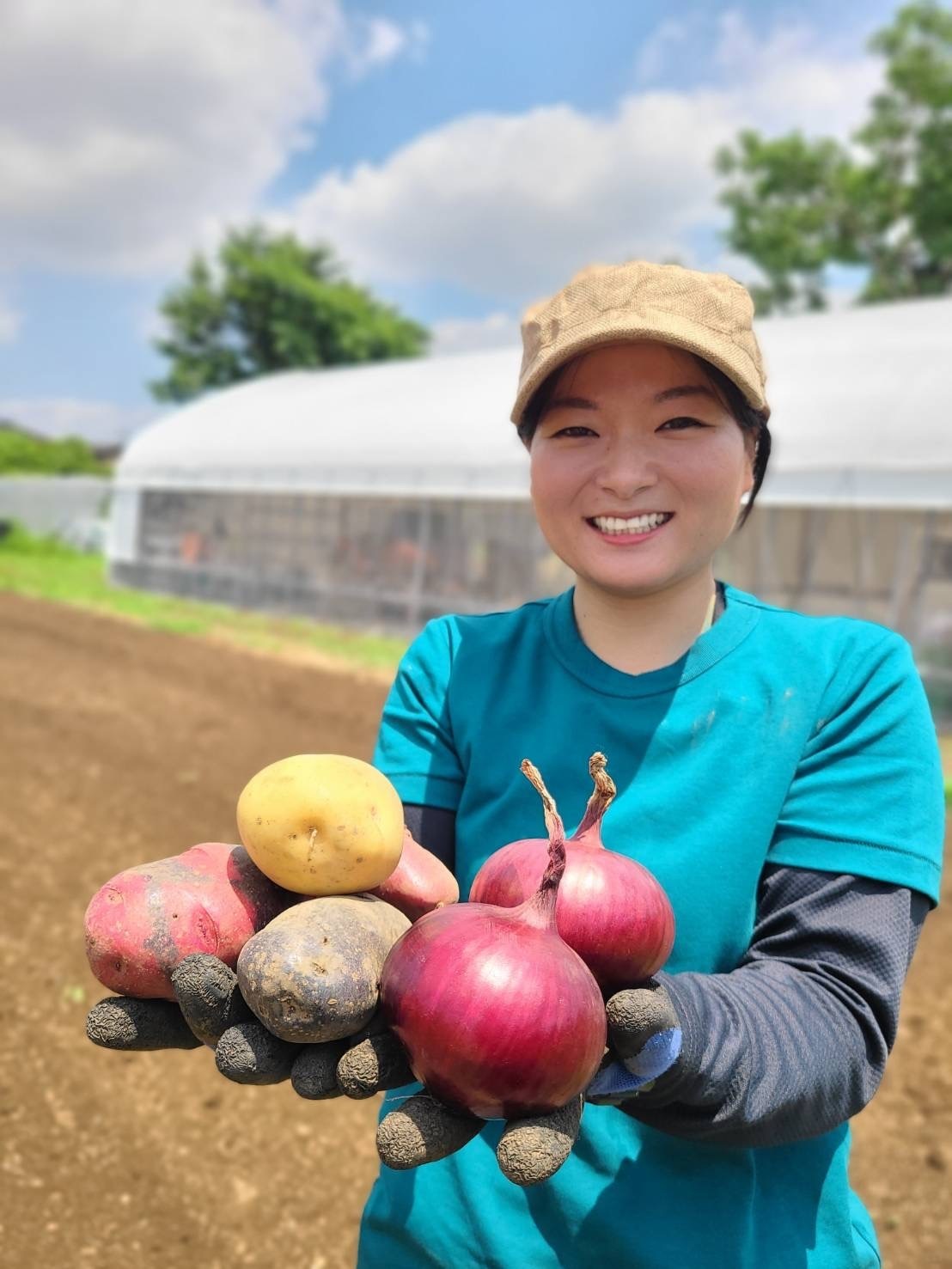 茨城県つくば市｜みーちゃん農園｜鮎沢実冴さんの生産者プロフィール 