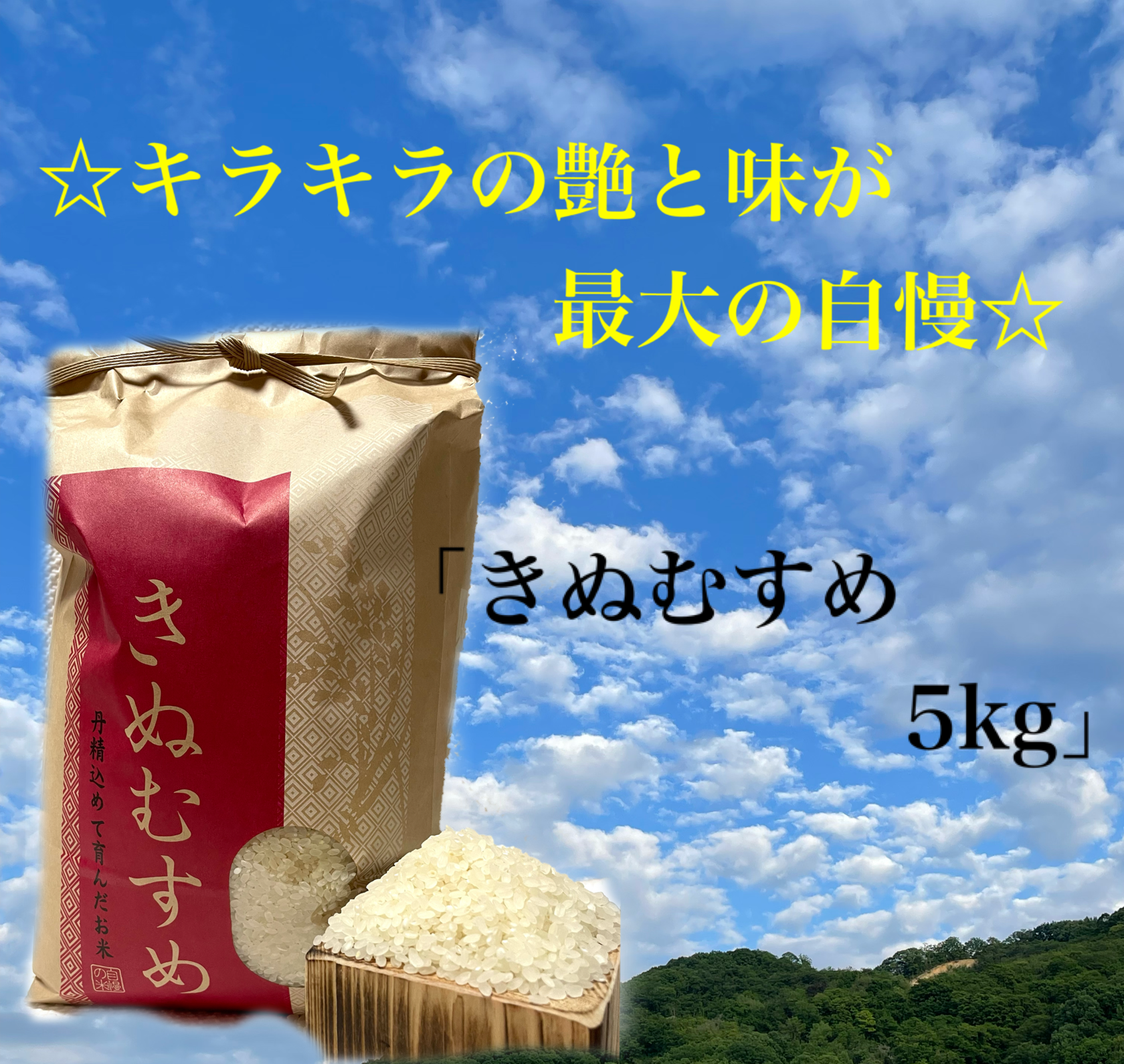 きぬむすめ 岡山県矢掛町産 一等米 精米済 5kg 米 穀類の商品詳細 ポケットマルシェ 産直 産地直送 通販 旬の果物 野菜 魚介をお取り寄せ