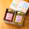 【リクエストセット】ギフトBOX《りんご＆春の百花（さくら）》岩手県産はちみつ