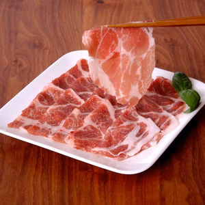 元気豚　肩ローススライス（しゃぶしゃぶ用） 200ｇ