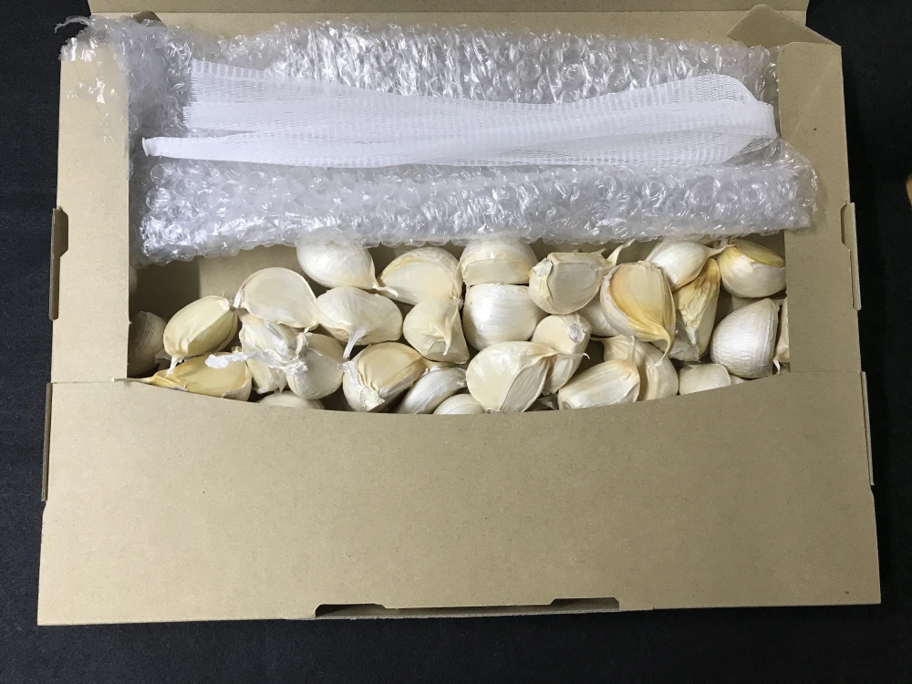 【皮むけなし】青森県産ホワイト六片種にんにく バラ 500g【高糖度】