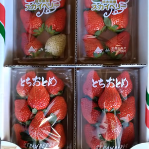 完熟❤️スカイベリーととちおとめの食べ比べセット