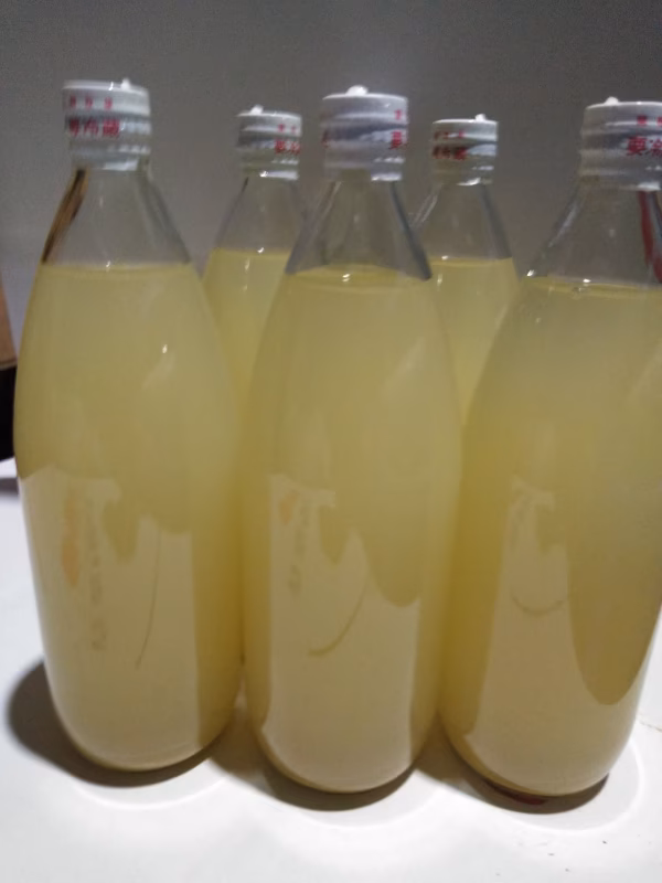 完熟サンふじりんごジュース１リットル✕６本