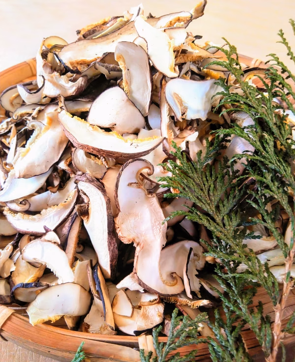 毎日の菌活に♪原木育ちのスライスしいたけ