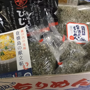 お得品シェアにも！ちりめん3種1kg＆ひじき３袋（家庭用・訳ありちりめん・かえり