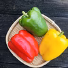 【無農薬】美肌作りに役立つビタミンCたっぷりのカラフルパプリカ！