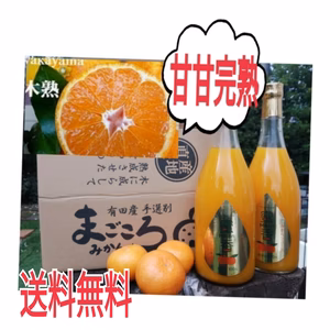 福袋2022送料無料❢【10セット!】甘!!完熟みかん&みかんジュース2本セット