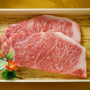 あか牛甲誠牛ステーキ食べ比べ（サーロイン180g×2・モモ150g×2）