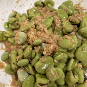 そら豆のナムルと季節のお野菜セット