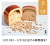 ＜期間限定1/21(木)～ 1/31(日)＞栄養たっぷり♪「大豆食パン」