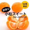 【12月お届け】訳あり・小粒スイート(完熟温州みかん）2S～3Sサイズ