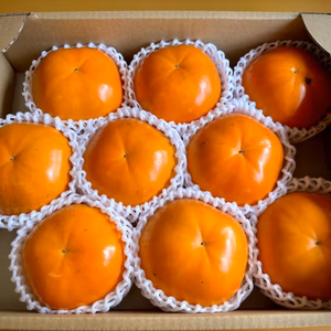 【送料500円引き】紀州てまり(柿) ファミリーパック 2L以上 8〜9玉入り