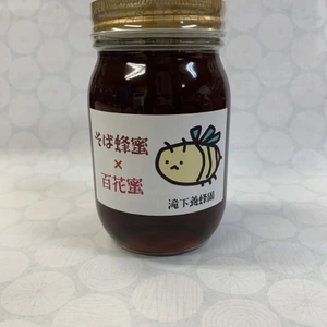 北海道にお住まいの方限定！蕎麦蜂蜜入り百花蜂蜜！