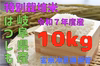 岐阜県特産ハツシモ玄米10kg（特別栽培米、精米可）令和7年度産