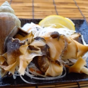 三陸産殻付き青つぶ貝ボイル冷凍1㎏(15個前後)