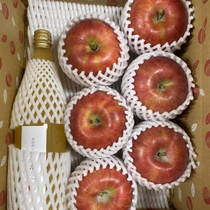 お手頃！あま〜いりんご「シナノスイート」とシナノスイート100%ジュースのセット