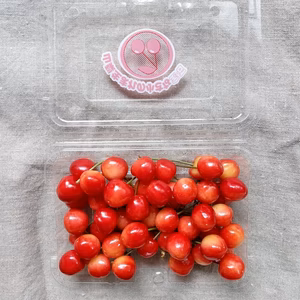 [栽培期間中 農薬不使用] 出荷開始！さくらんぼ 高砂/佐藤錦200g×2パック