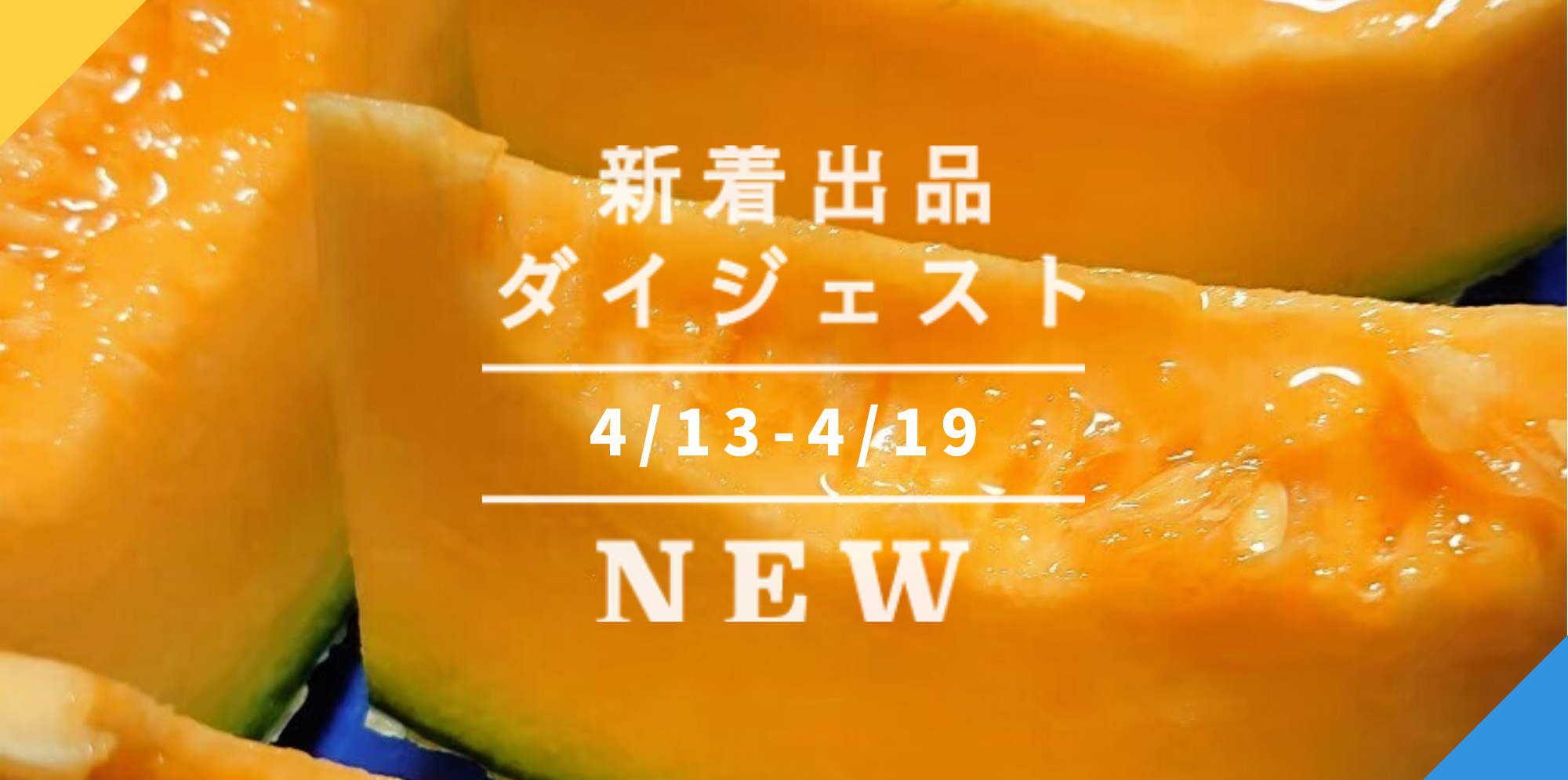バックナンバー 春から夏への3選 初もの熊本メロン 栽培用きくらげ菌床 うまうまトゲクリガニ 今週のおすすめ新着出品 22年4月22