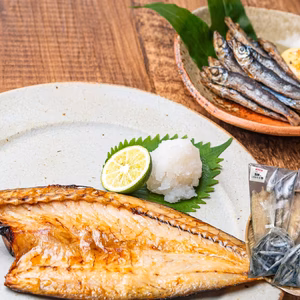 【海の精×天日干し】無添加干物セット（カマス・小魚）