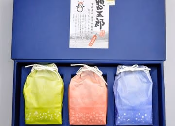 ＼令和4年産／魚沼コシヒカリ　惣五郎　3合×3ギフトパック