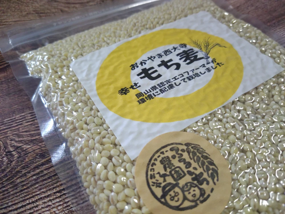 ★令和5年産★岡山西大寺幸せもち麦（キラリモチ）
