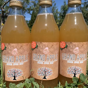 青森県産サンふじ100%無添加ジュース1リットル3本