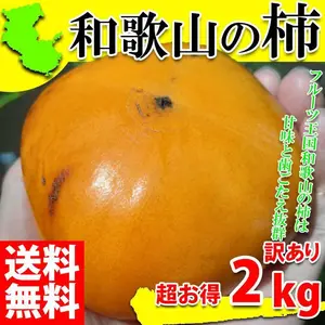 柿 訳あり かき 2kg 和歌山 有田の柿